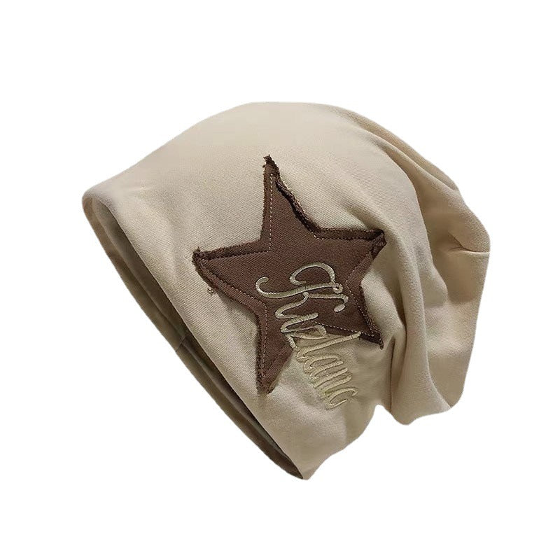 XINGX Patch Pile Heap Cap Letter Embroidery Toque