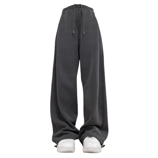 Female Ankle-tied Loose Casual Sweatpants