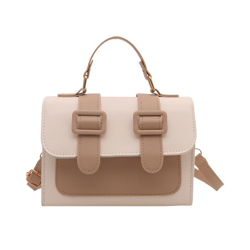 Sjældent Trendy Design En Alsidig Stilfuld Lille Firkantet Skuldertaske/Crossbodytaske