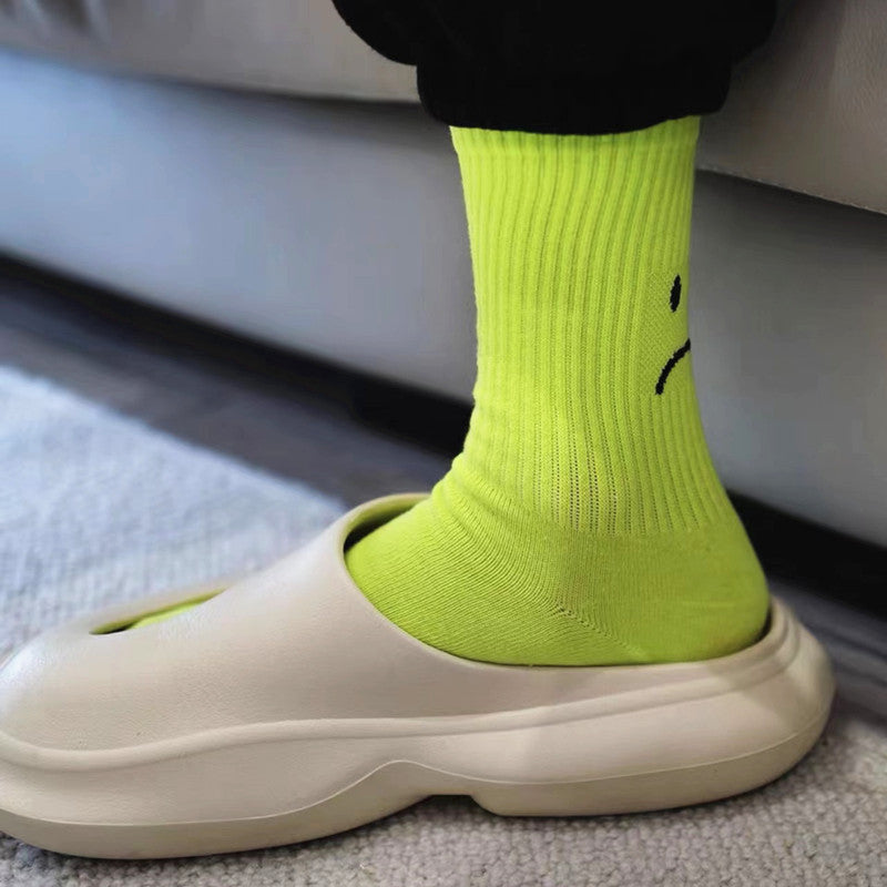 Fashionable Quirky Mid-calf Athletic Socks For Street Style