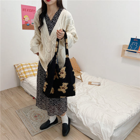 Large-capacity Student Portable Shoulder Bag