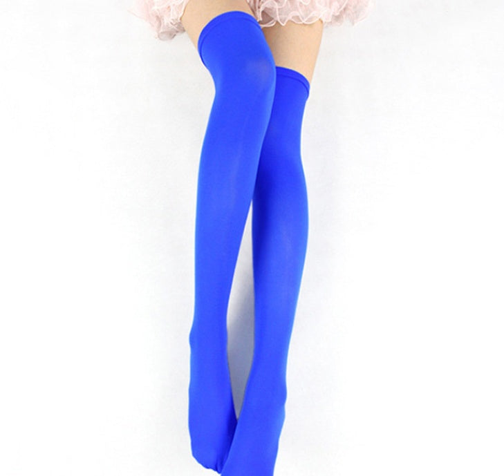 Japanese non-slip velvet over knee socks stockings