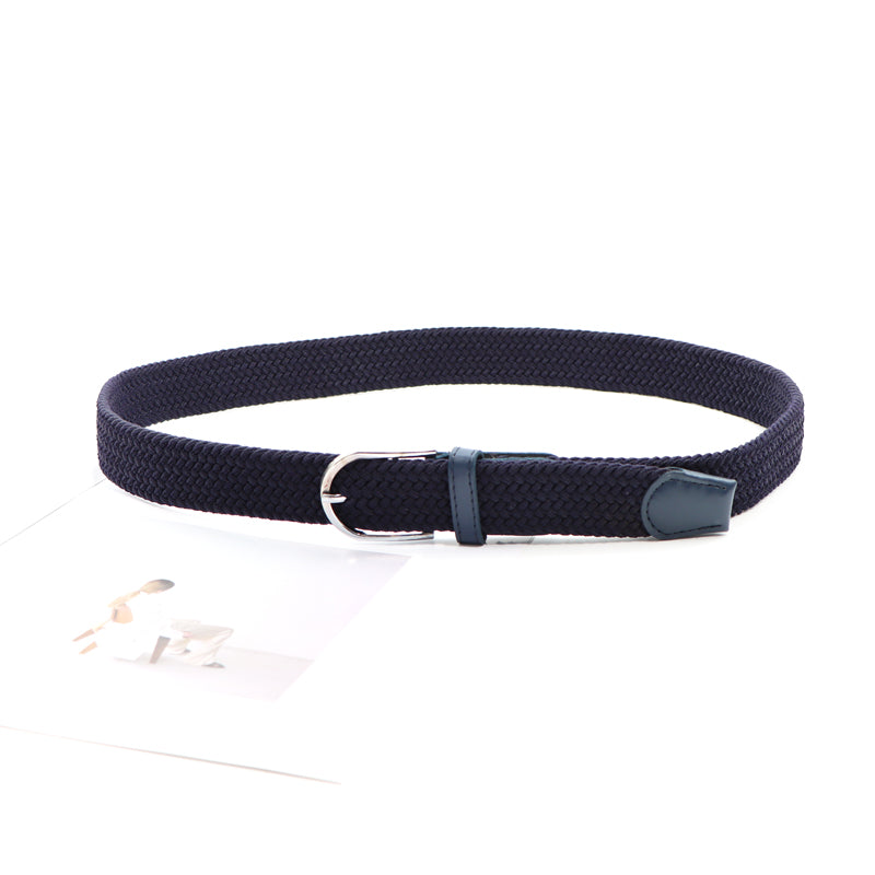 New Casual Versatile Braided Elastic Belt