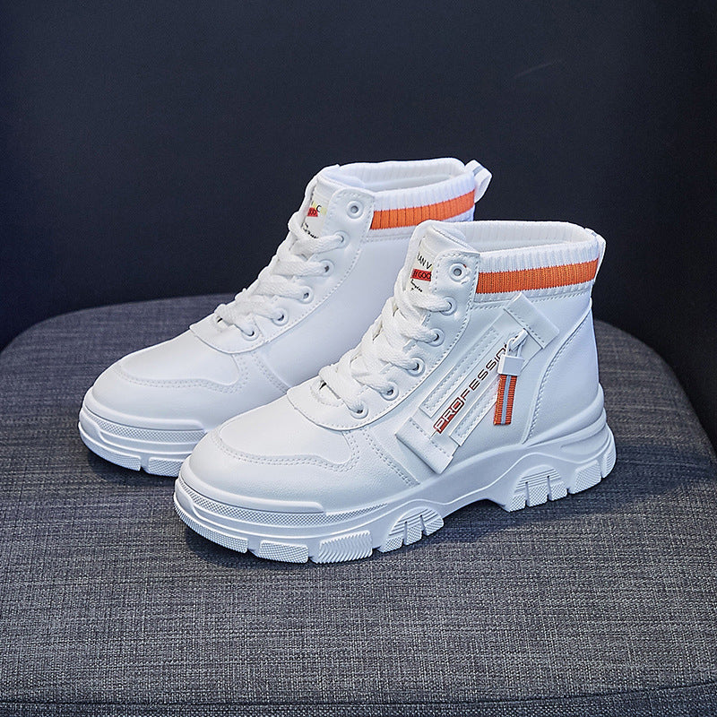 Winter New Warm Student Ankle Boots Platform