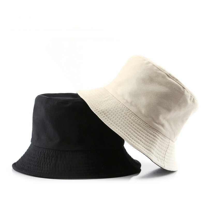 Solid Color Fisherman's Outdoor Sunscreen Shading Sun Hat Basin Hat