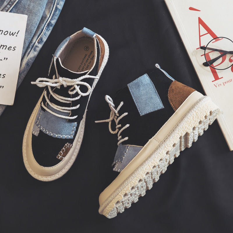 White Shoes For Female Students Ins