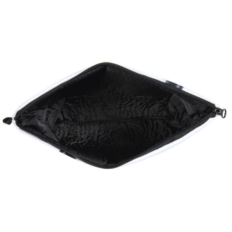 Printed cosmetic bag