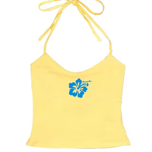 Simple Printed Casual Stylish And Comfortable Top Shorts