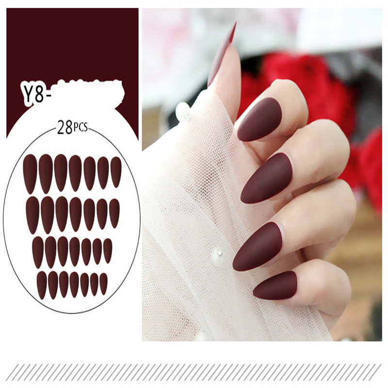 Tip wearable scrub nail plate