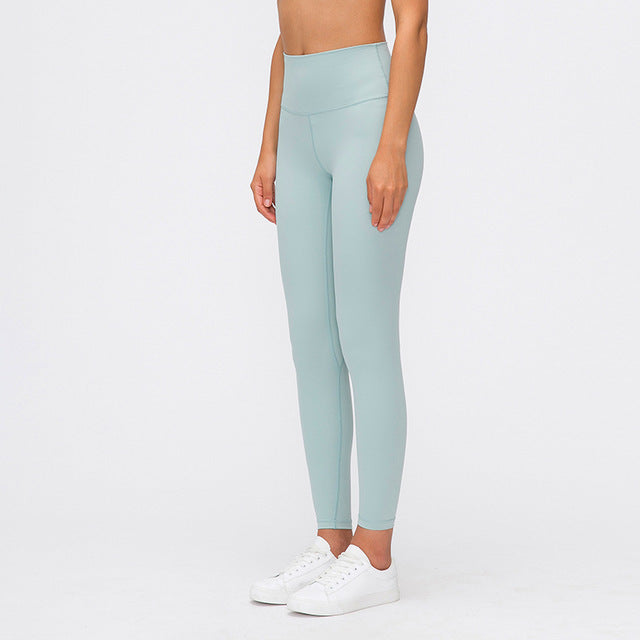 Nine-Point Hip-Lifting High-Elastic Fitness Pants