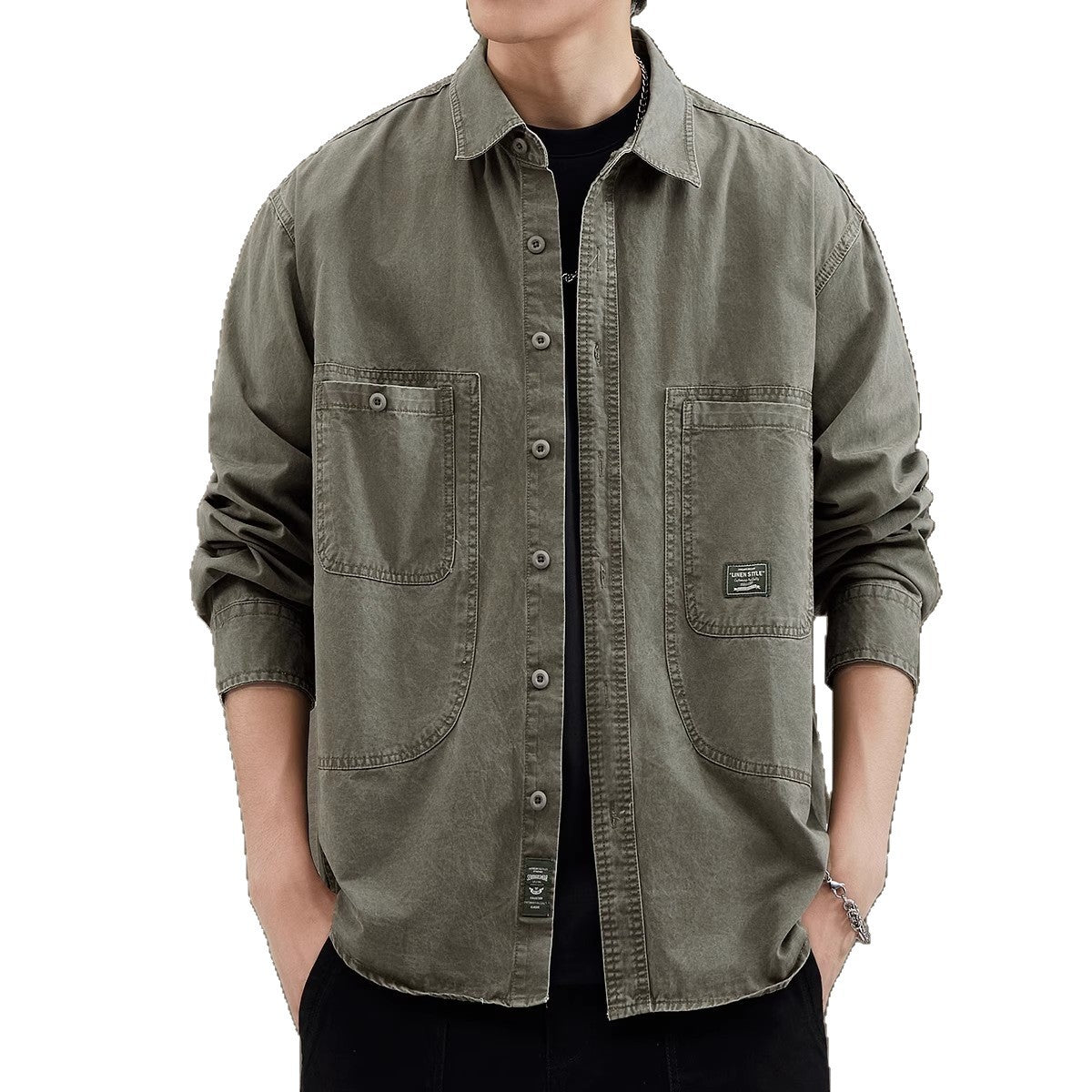 Men's Retro Trendy All-Match Casual Shirt