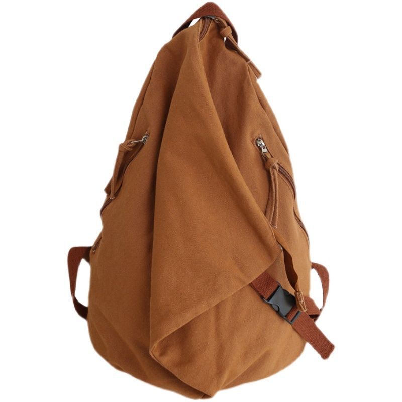 Retro Large Capacity Student Schoolbag For Men