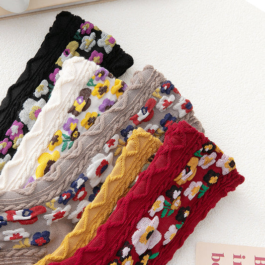 Autumn and winter new mid-tube socks