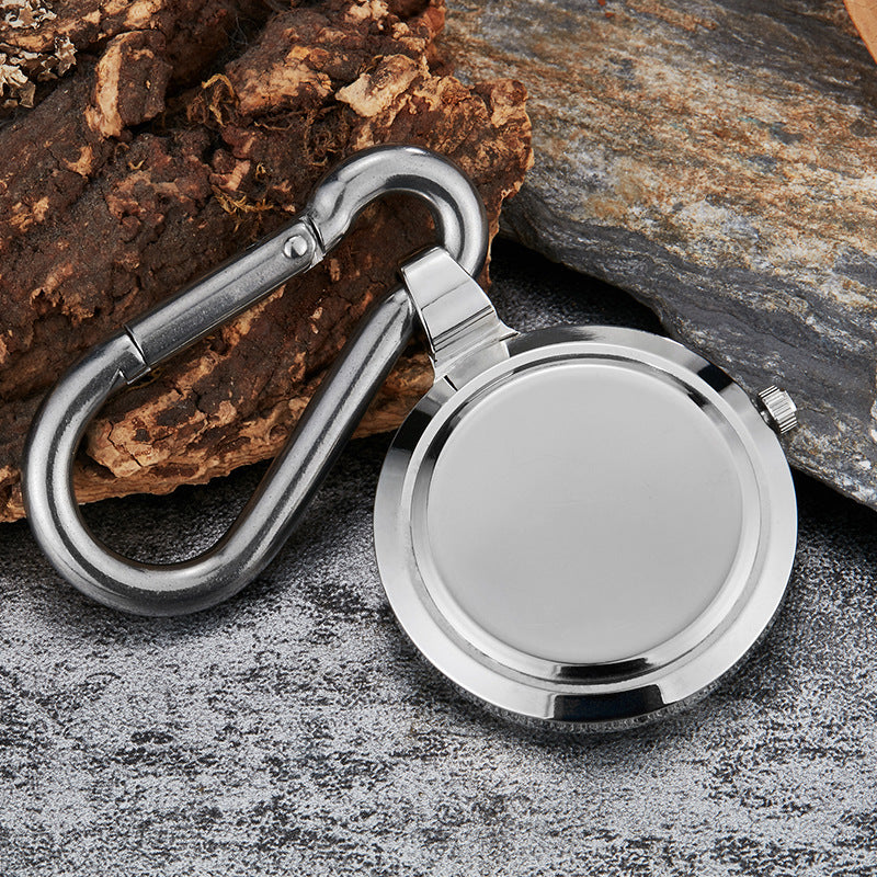 Men's Fashion Simple Multifunctional Climbing Button Carabiner Watch