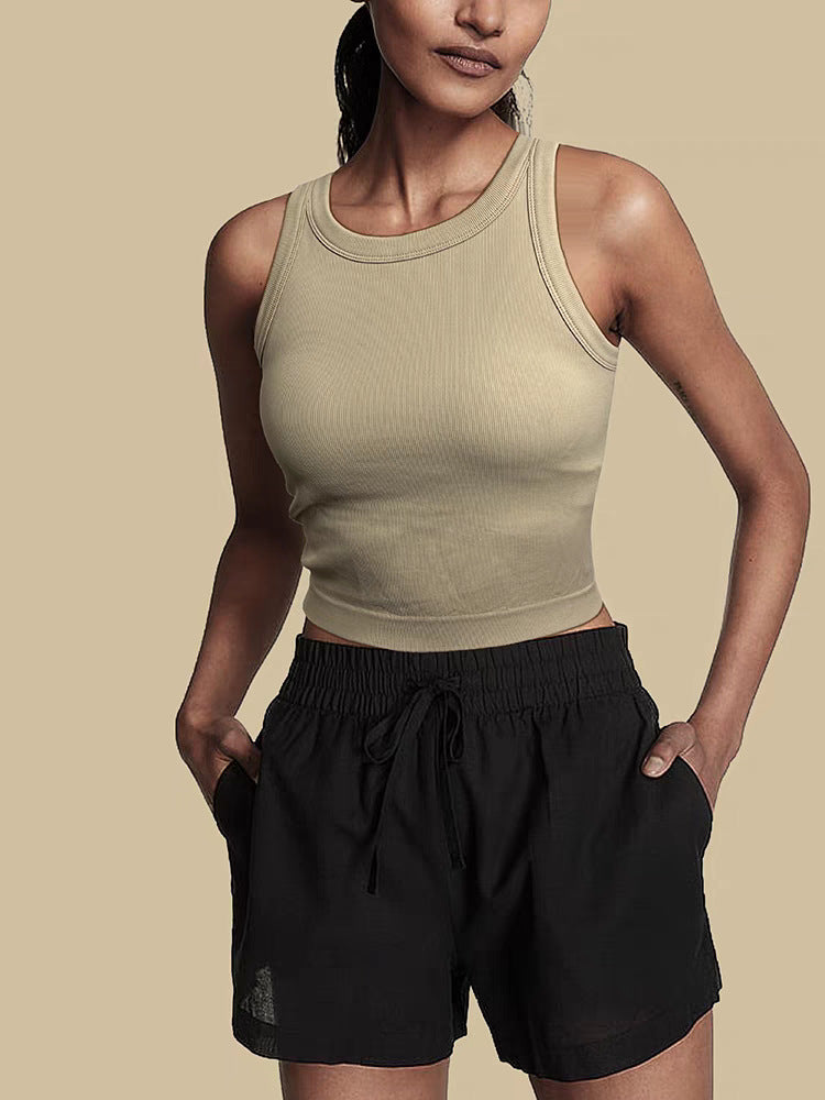 Womens One-Piece Sports Bra For Shock-Proof Running And Yoga