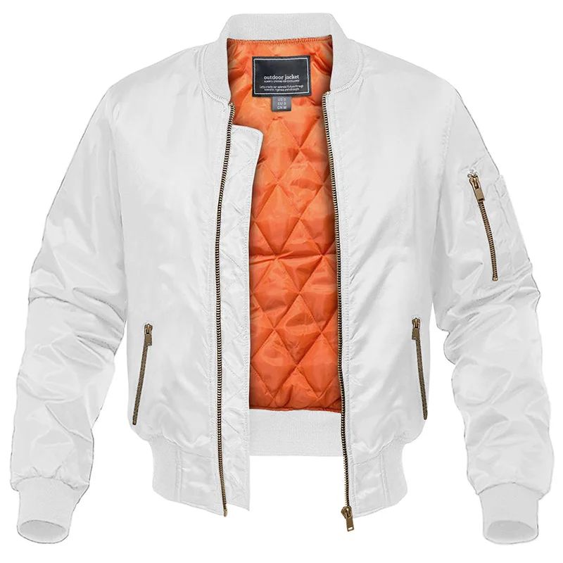 Plus Size Fat Guy Sports Casual Cotton Jacket