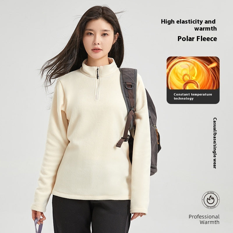 Double-sided Velvet Autumn And Winter Warm Polar Fleece Jacket
