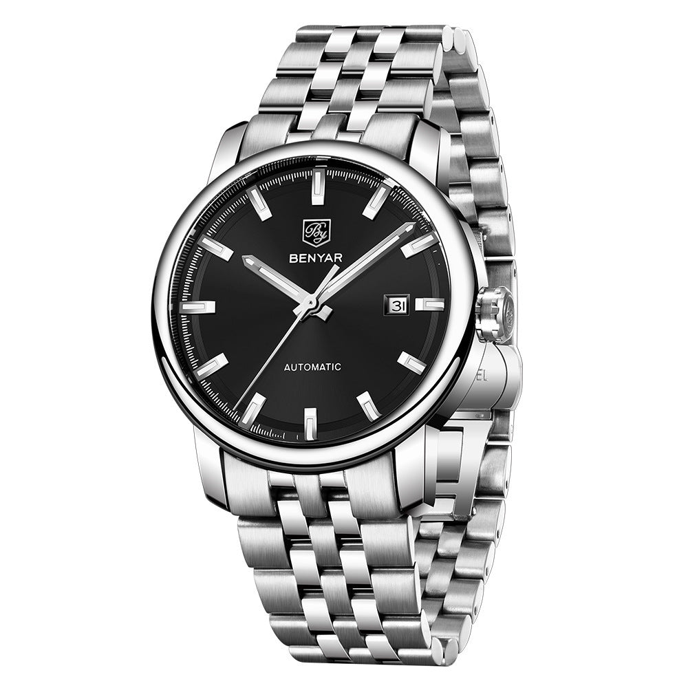 Multifunctional Luminous Calendar Men's Business Mechanical Watch