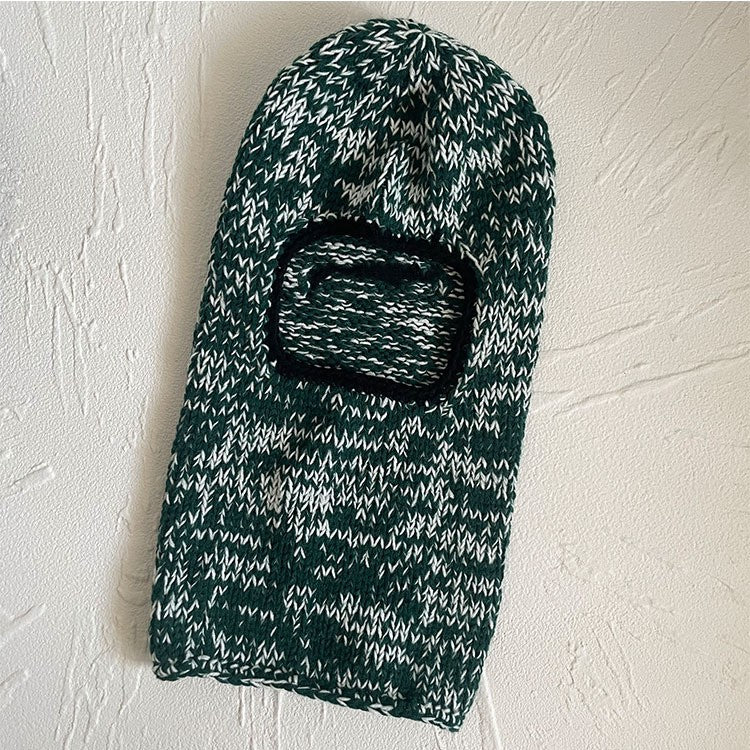 Retro Heather Mask Pullover Hat