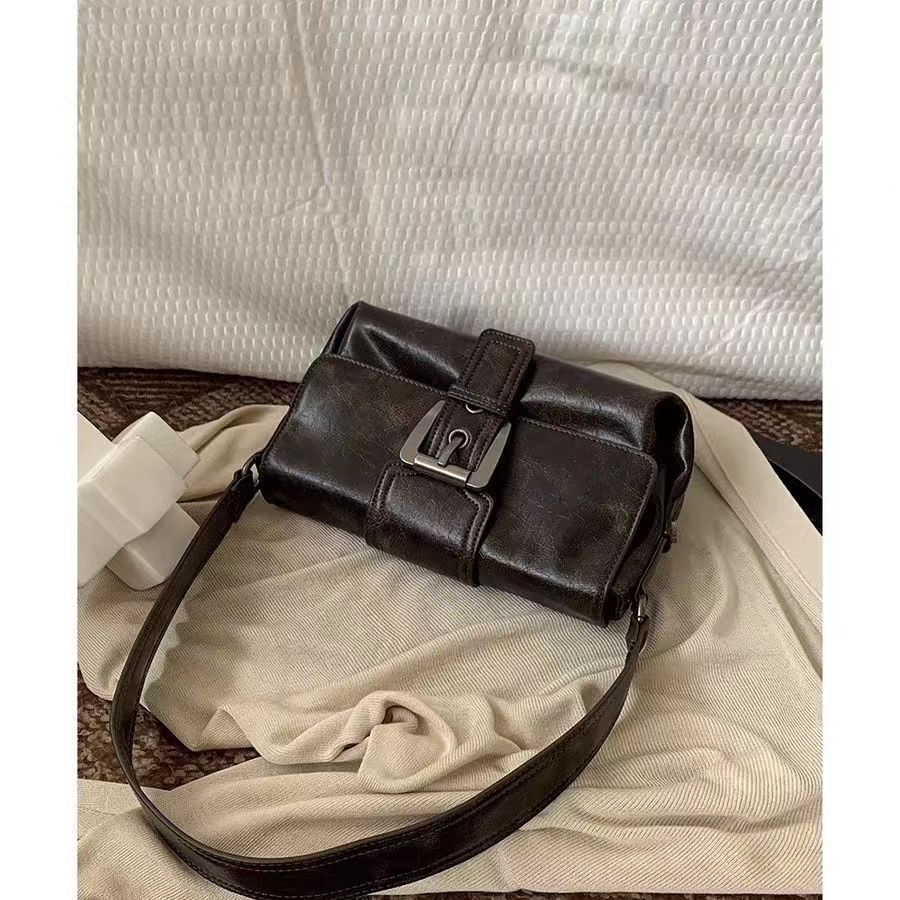 Originalt design, Maillard-stil, taske, efterår og vinter, kvinder
