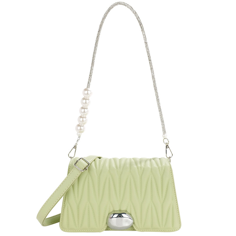 Sophisticated Chain Underarm Premium Crossbody Bag