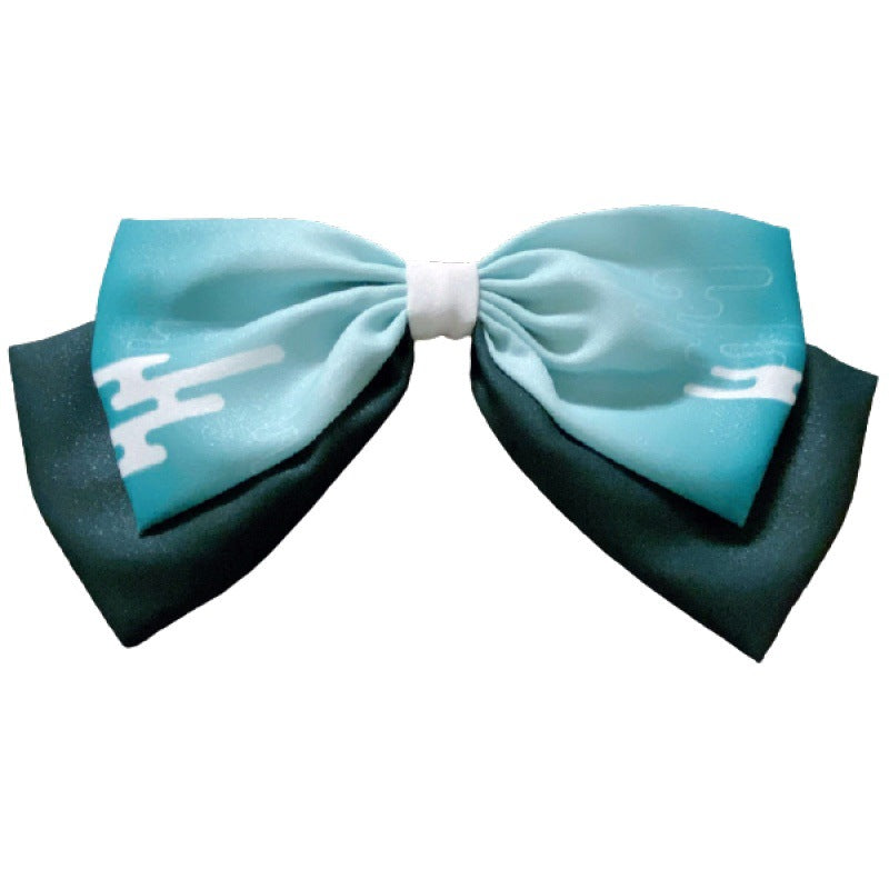 Anime Cartoon Chiffon Hair Accessories Bow