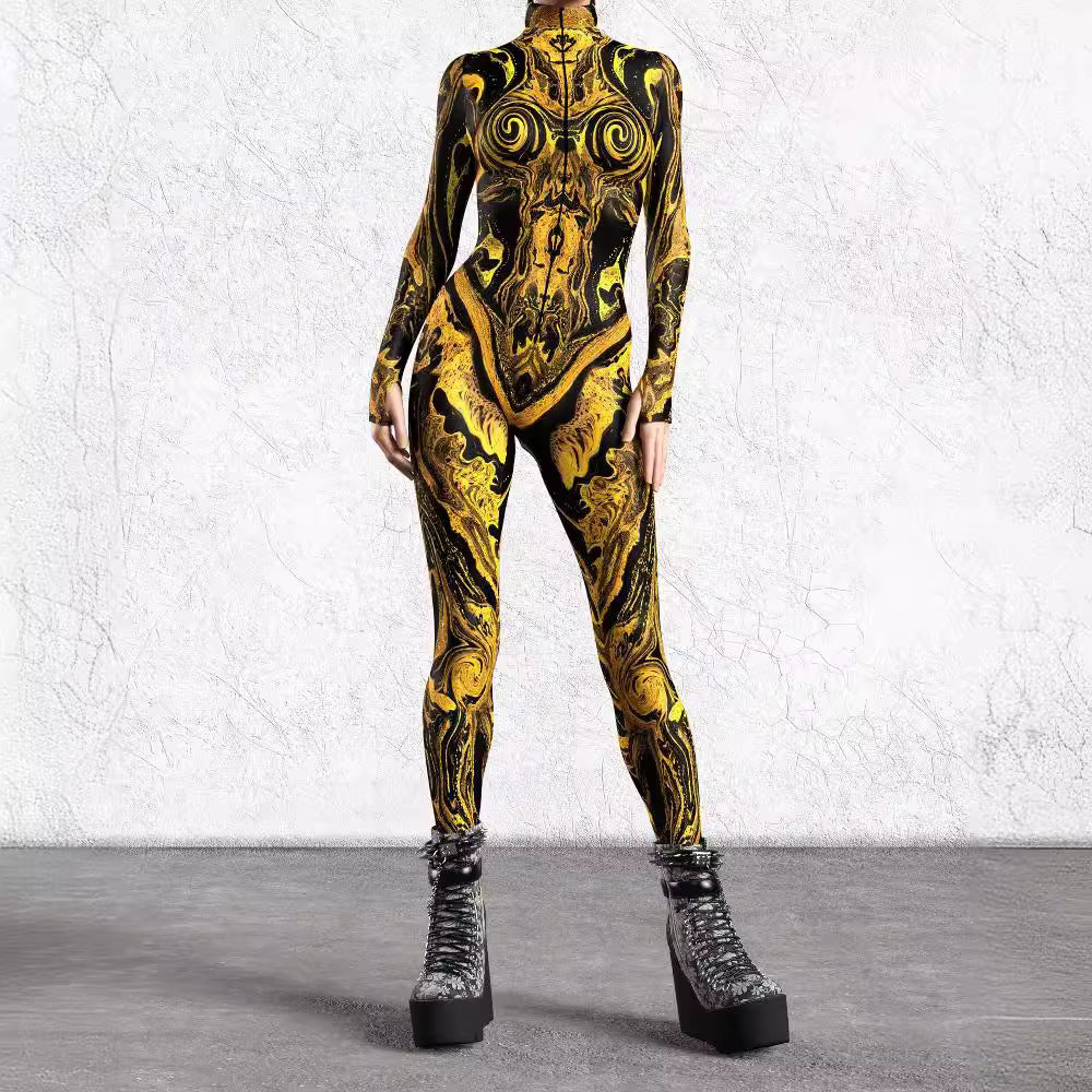 3D Digitalprint Cosplay Heldragt Legekostume