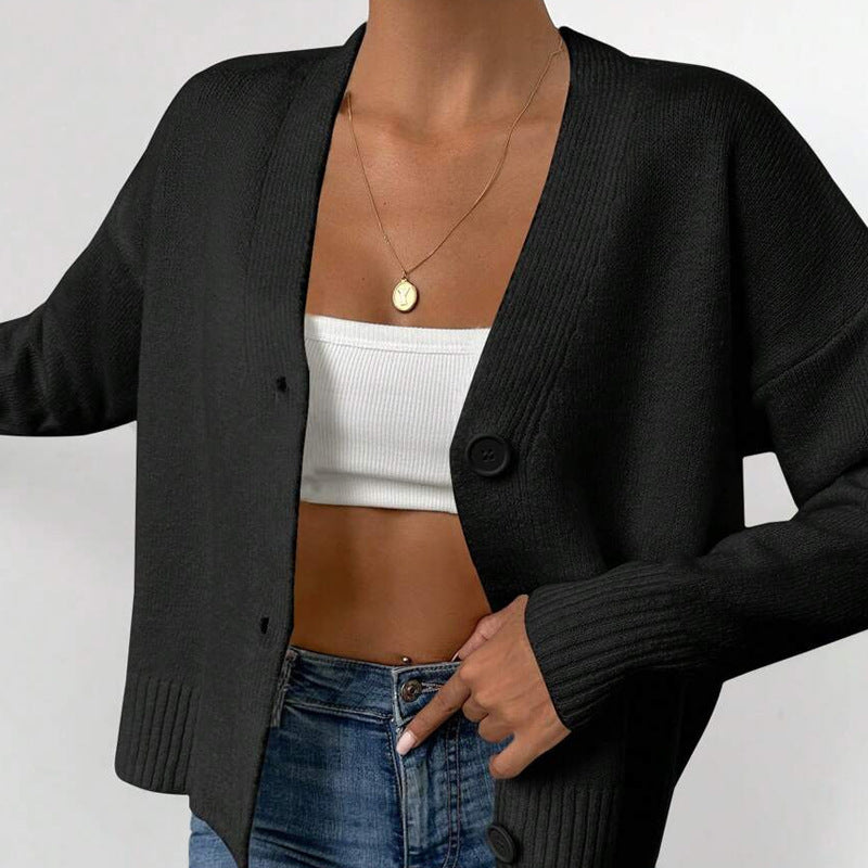 Long Sleeves Outer Match Women's Knitwear Sweater