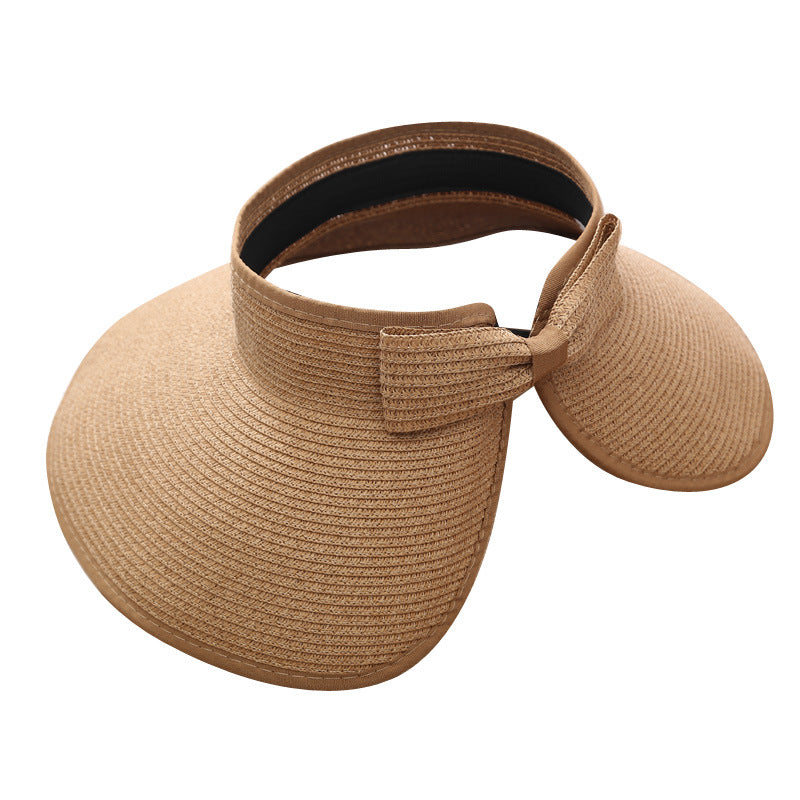 Summer Foldable Air Top Sun-proof Sun Portable Straw Hat