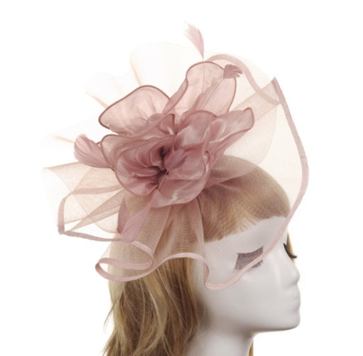 Lady In Top Hat Vintage Gauze Tiara Banquet