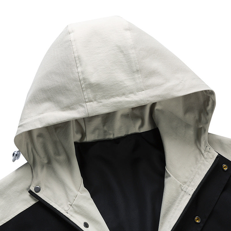 New Men's Large Size Loose Casual Top Jacket
