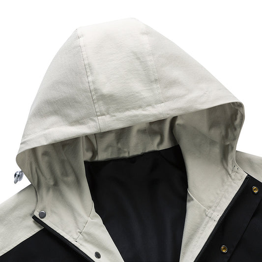 New Men's Large Size Loose Casual Top Jacket