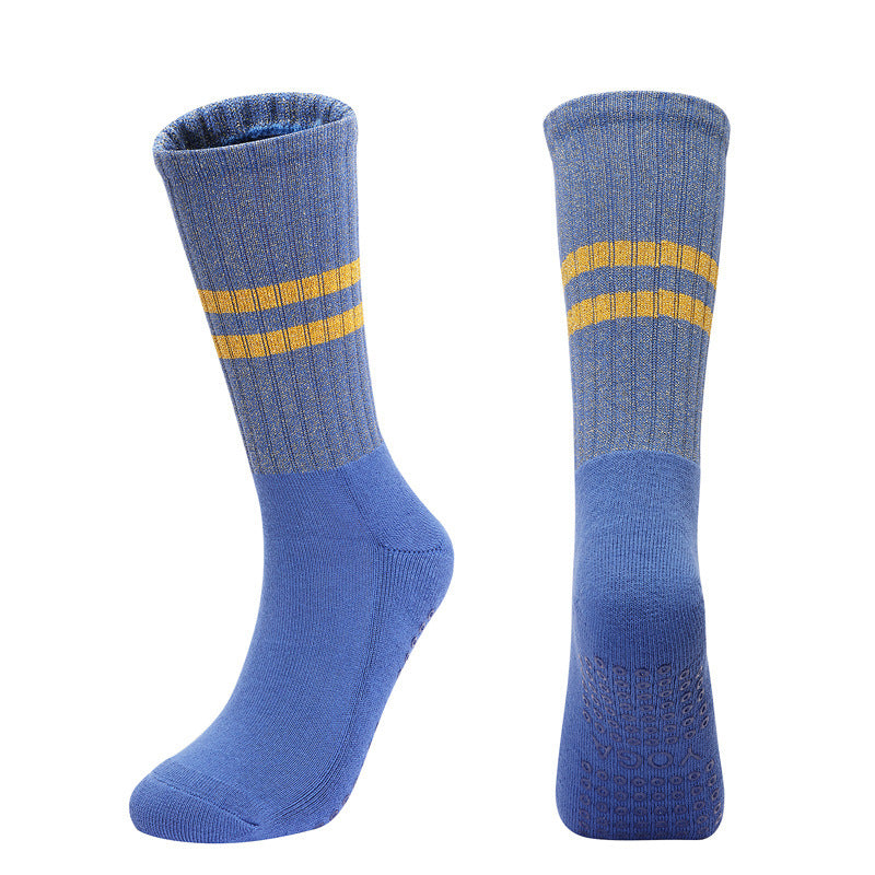 Women's Autumn And Winter Long Tube Terry Non-slip Aerobics Socks