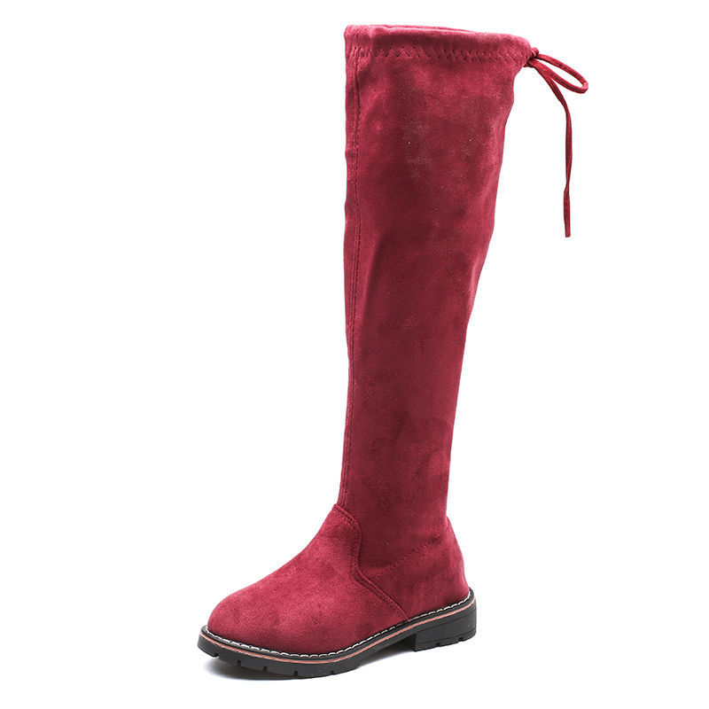 Women's And Girls' Velvet Boots