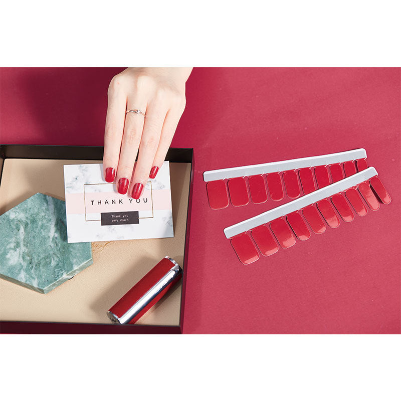 European And American Cross-border Tearable Color Nail Stickers