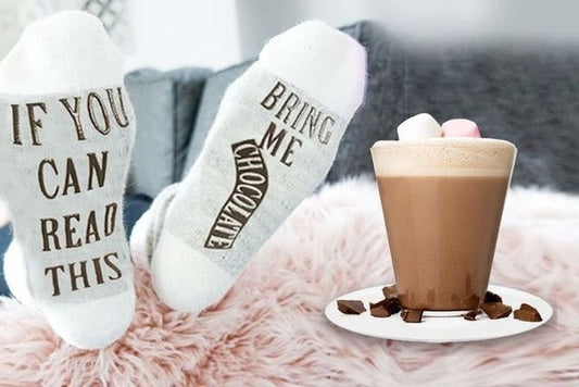 English medium tube men's and women's cotton socks