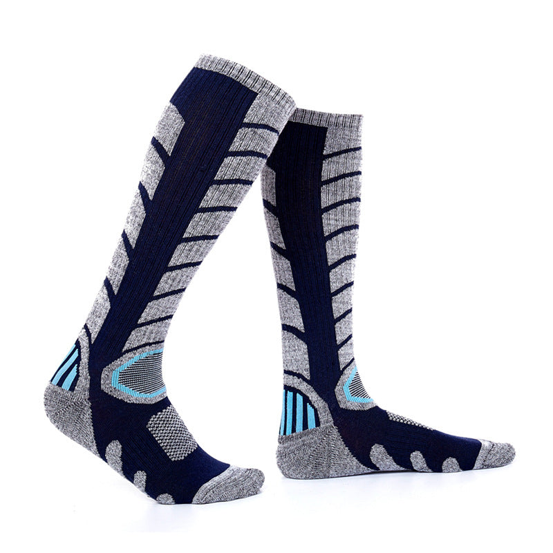 Men's And Women's Hiking Terry Bottom Thick Hiking Socks