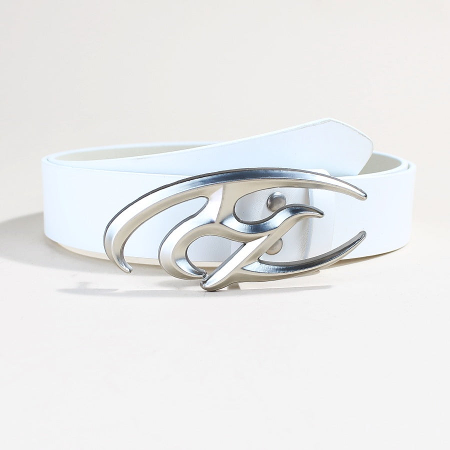 European And American Retro R Word Belt Loop Trendy Cool Personality Simple