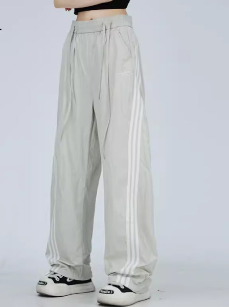 Baby Boy And Girl Summer Loose Wide Leg Casual Trousers