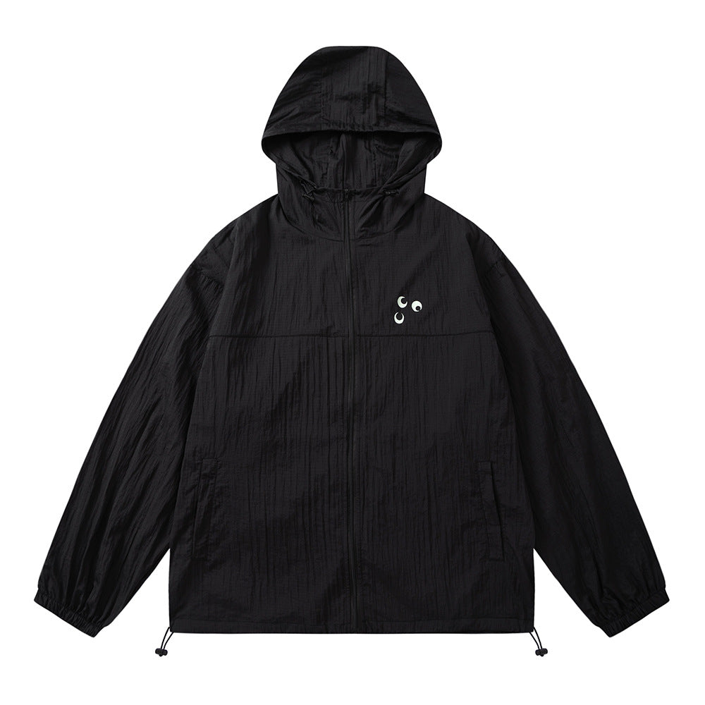 Sun Protection Clothing Men's High Street Tide Thin Section Baggy Coat