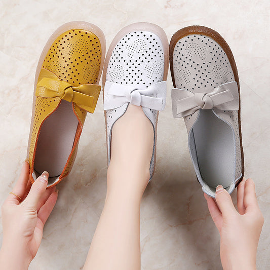 Fashionable Summer Hollow Women's Flat Shoes