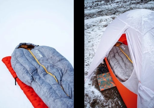 Duck Down Ultralight Hiking Mummy Down-filled Sleeping Bag