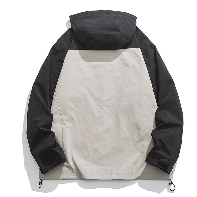 Spring And Autumn New Jacket Hooded Coat For Men
