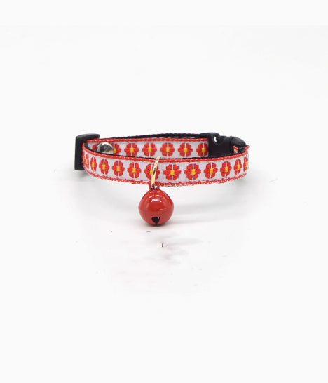 Lightweight Red Jubilant Decoration Bell Collar