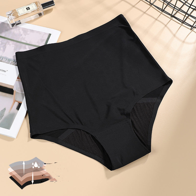 High Waist Four Layer Large Size Physiological Pants