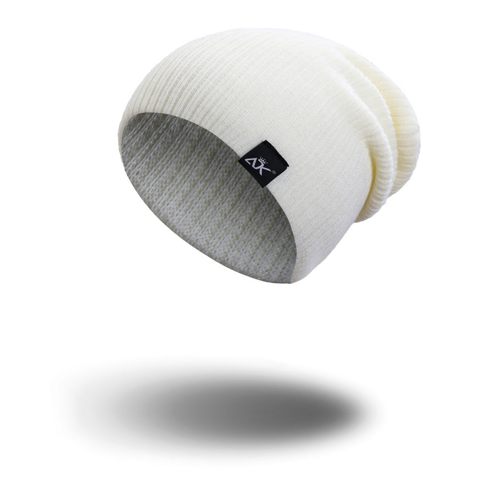 Autumn And Winter Satin Outdoor Versatile Wool Hat