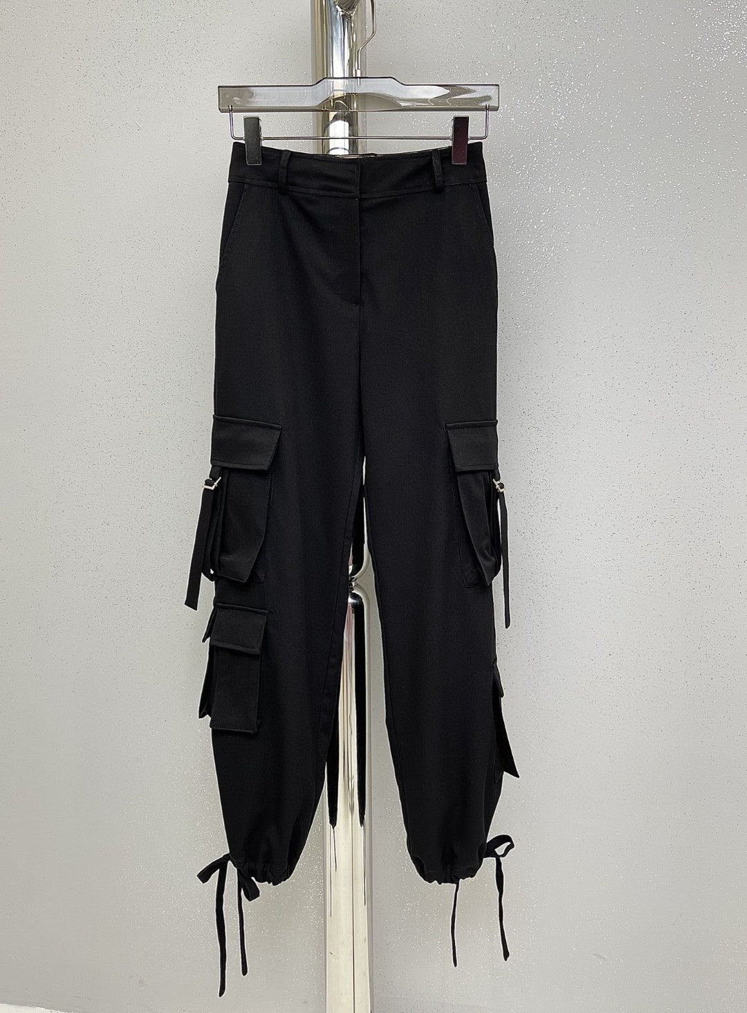 Millennium Spice Multi-pocket Straight Drawstring Cargo Pants