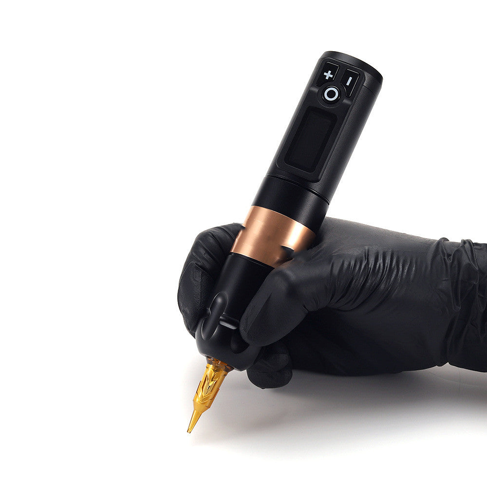 Alt-i-én Motor Bærbar Trådløs Lithiumbatteri Tattoo Pen
