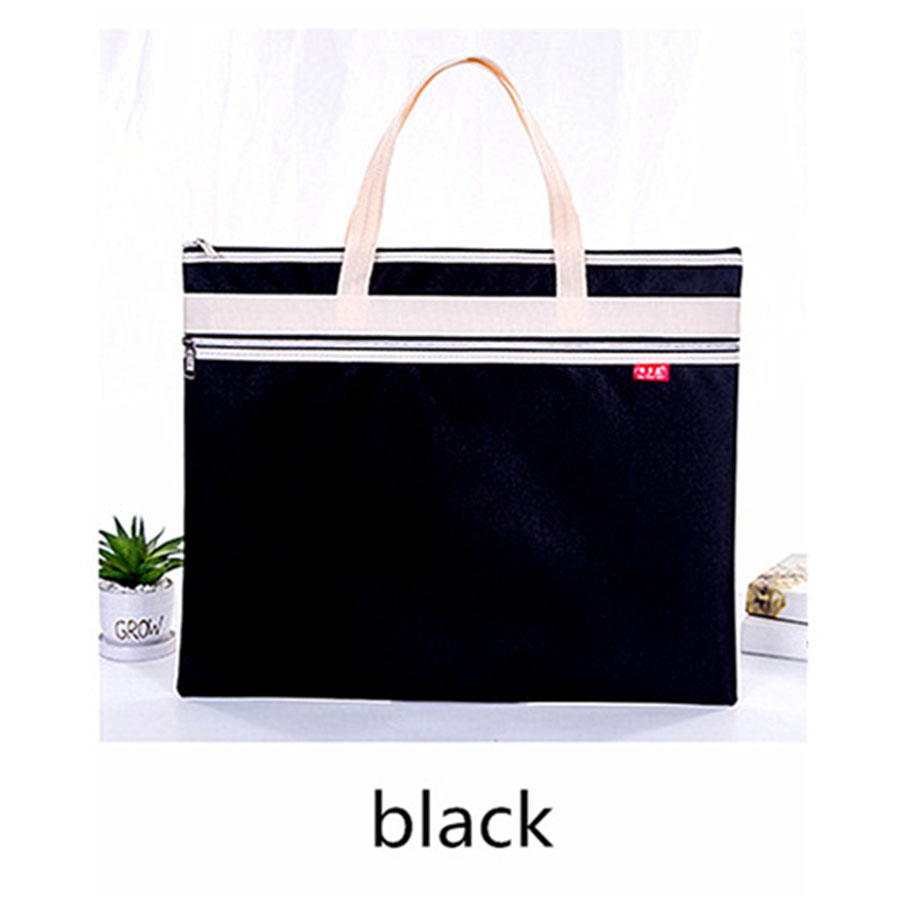 Colorful Zipper Large Capacity Art Bag