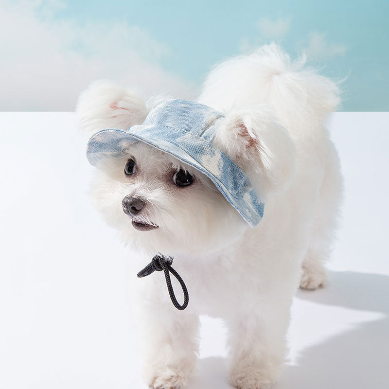 Pet Hats With Ear Holes Adjustable Puppy Dog Cap Hat For Small Medium Dogs Pug Mascotas Accessories Costume